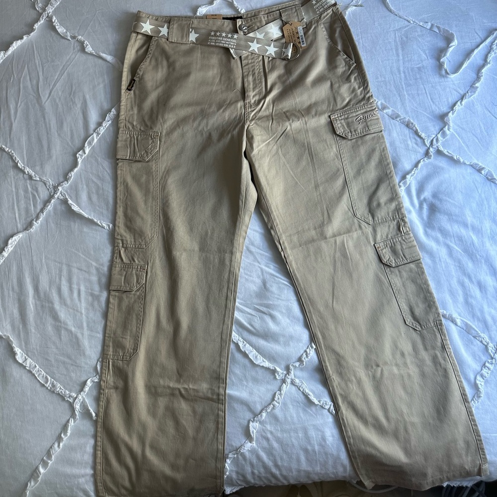 Women’s Tan Cargo Pants
